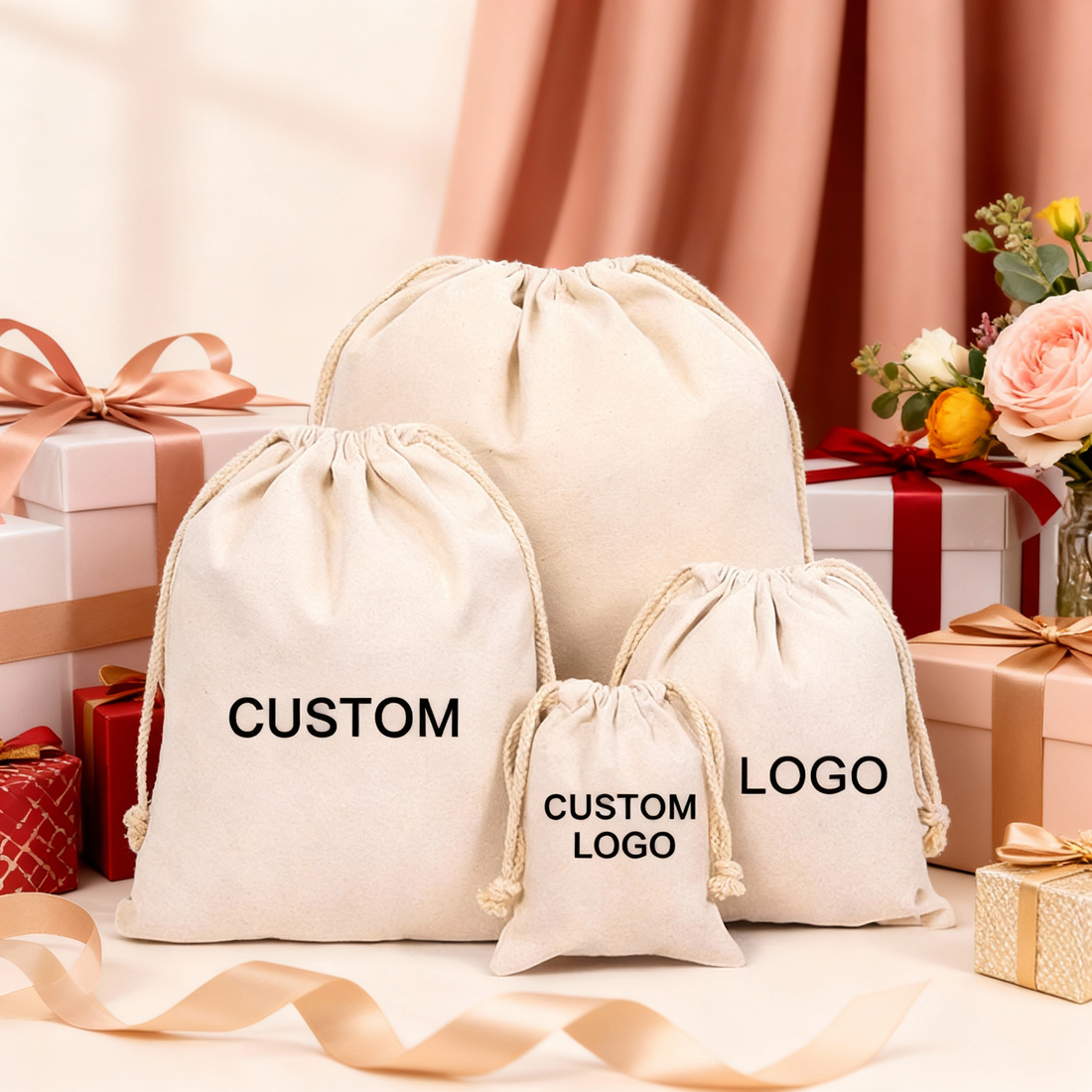 Canvas Drawstring Bag