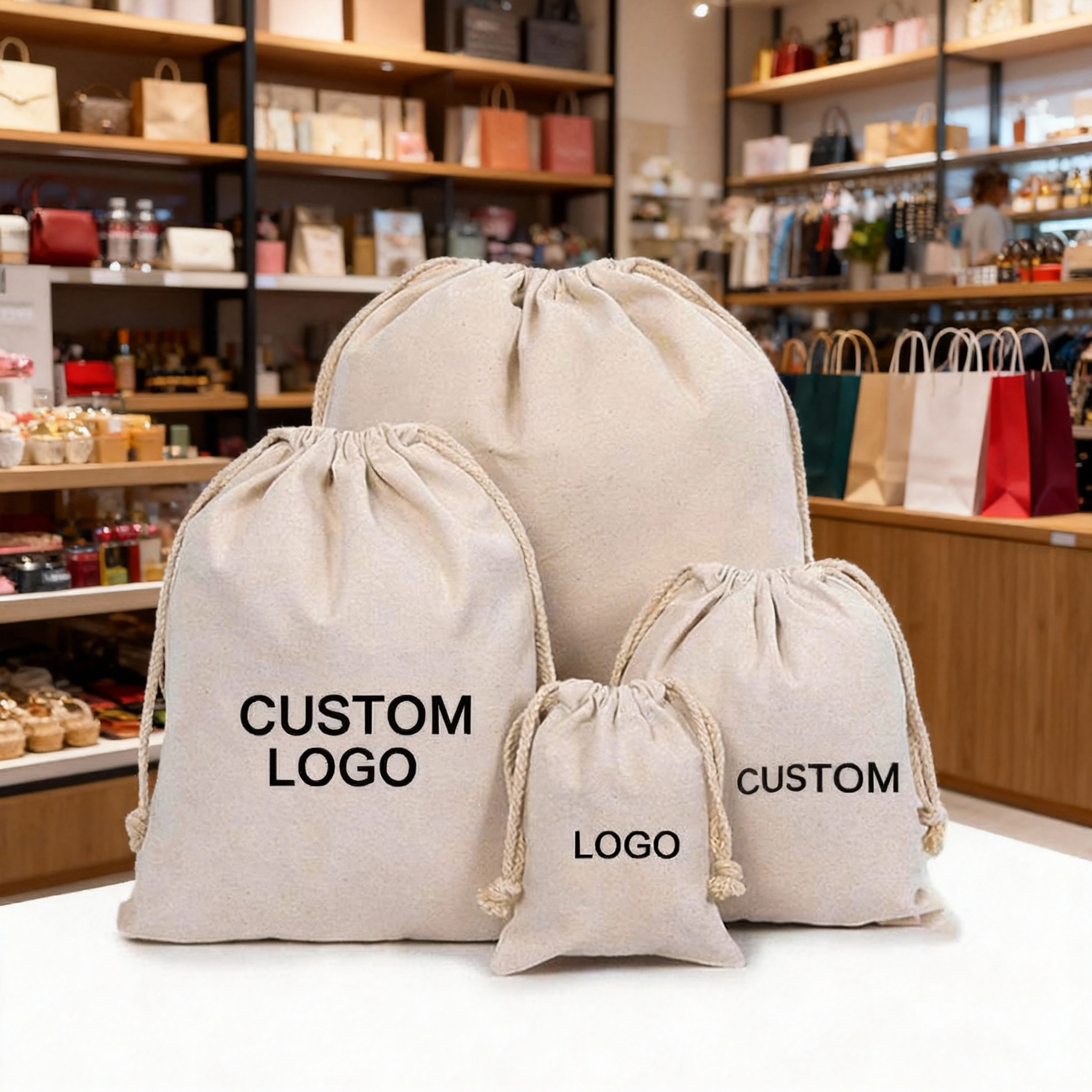 Canvas Drawstring Bag