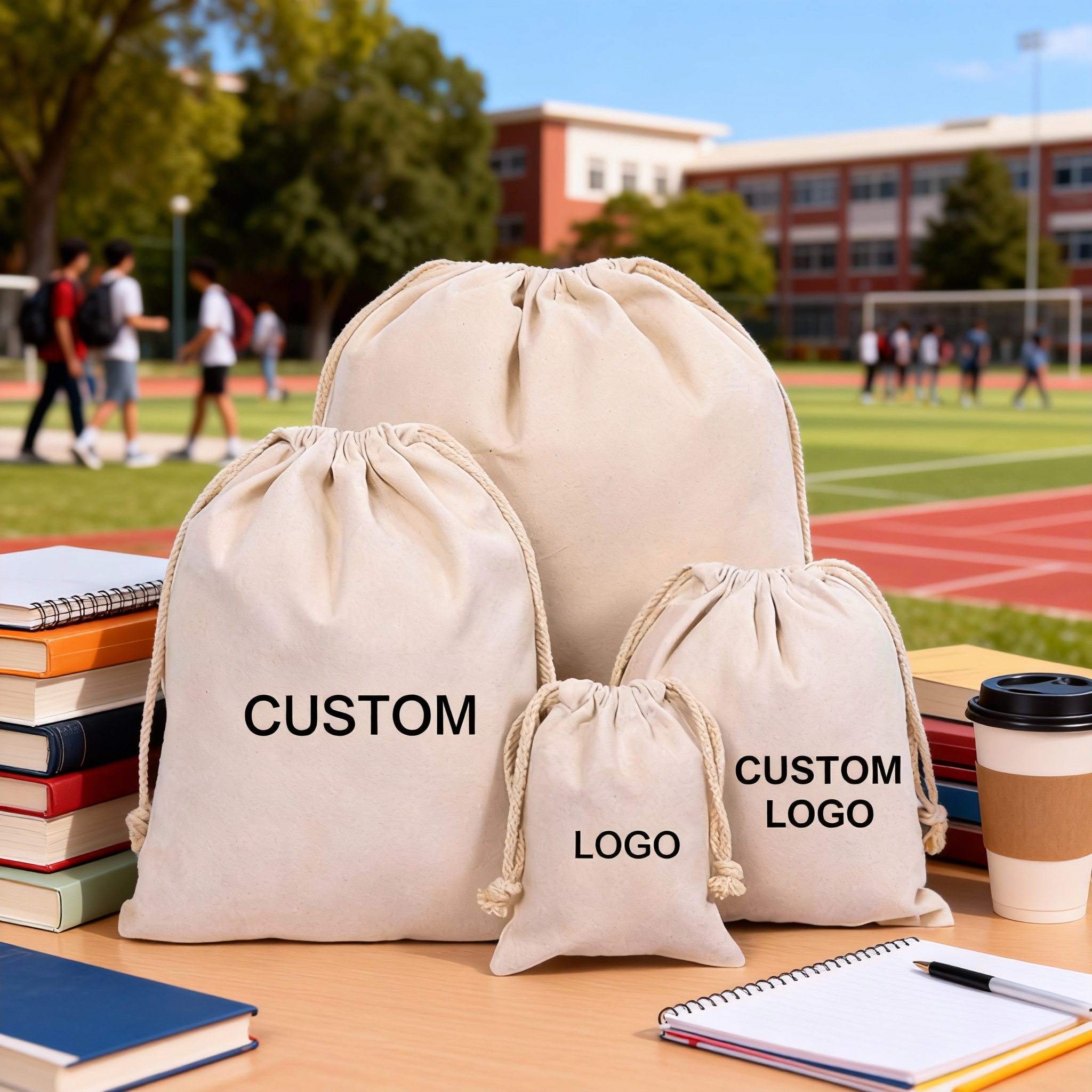 Canvas Drawstring Bag