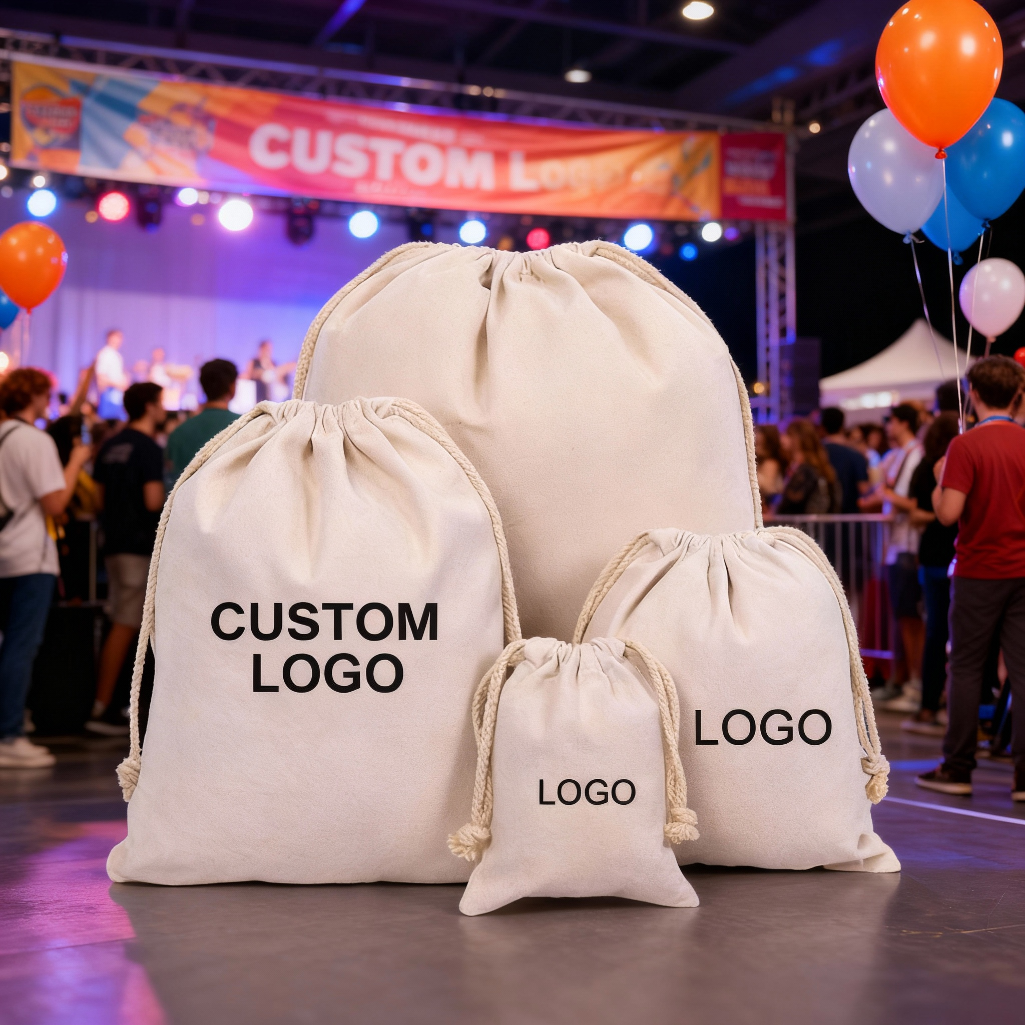 Canvas Drawstring Bag