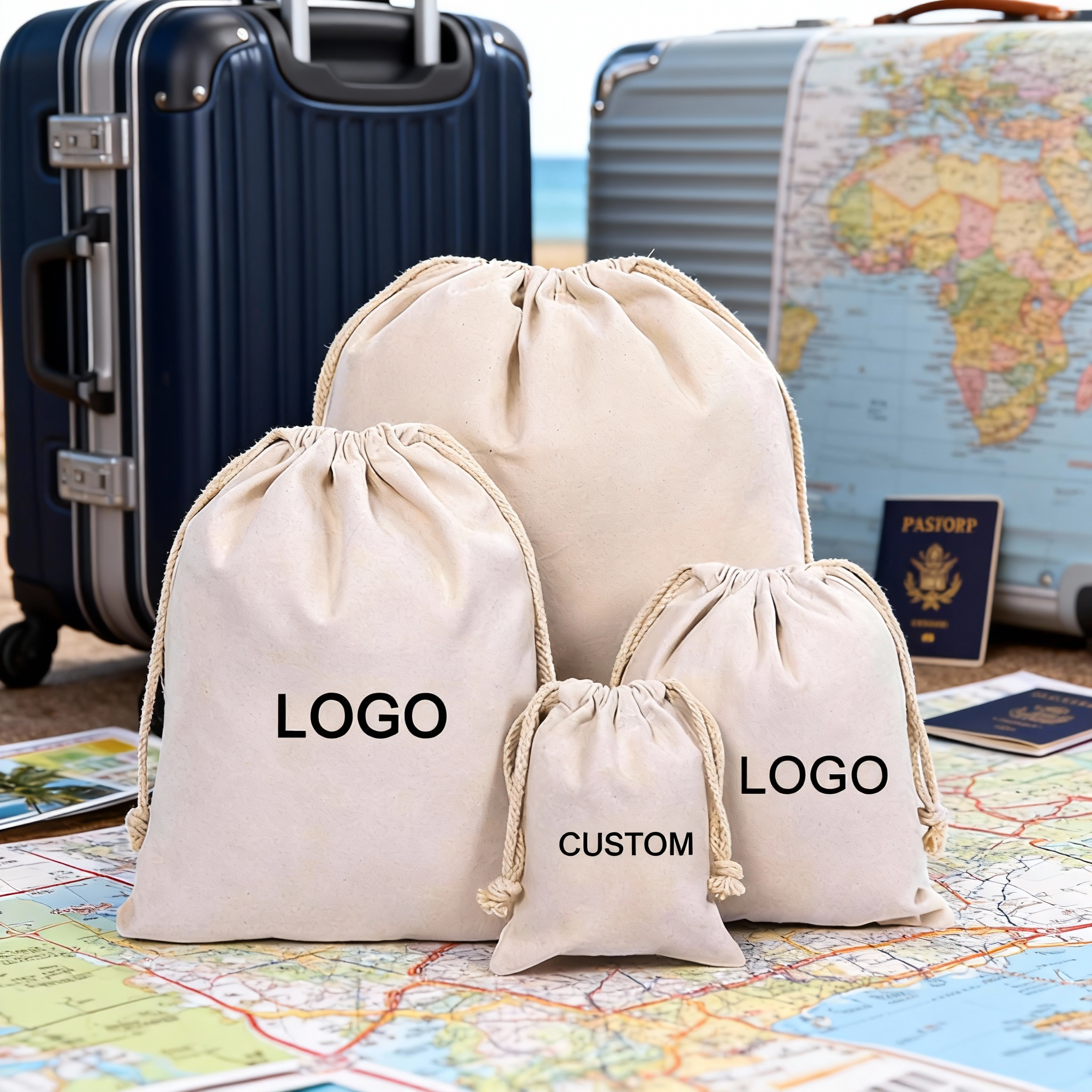 Canvas Drawstring Bag